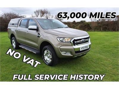Silver Used 2017 Ford Ranger Limited Pickup | £16,495 (A bit pricey)