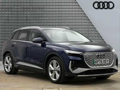 Used Audi Q4 e-tron S-Line 206 kW (281 HP) 2025 Blue SUV