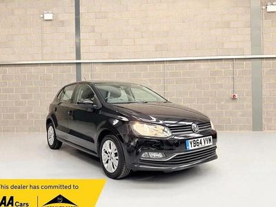 Used VW Polo SE 75 HP (55 kW) 2015 Black Hatchback