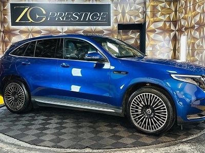 Used Mercedes EQC400 AMG line 300 kW (408 HP) 2023 Blue SUV