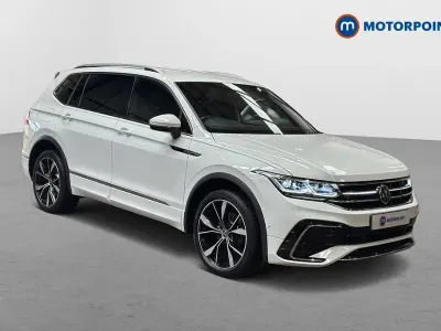 Used VW Tiguan Allspace R-line 150 HP (110 kW) 2023 White SUV