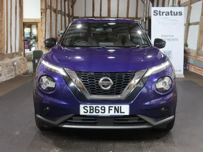 Used Nissan Juke Tekna 2020 Blue SUV