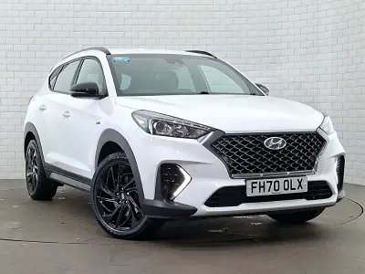 Used Hyundai Tucson N Line 177 HP (130 kW) 2021 White SUV