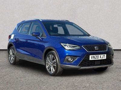 Begagnad Seat Arona XCELLENCE 115 HK (84 kW) 2020 Blå SUV