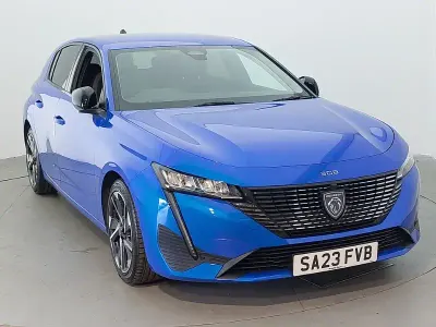 Used Peugeot 308 Allure Premium 131 HP (96 kW) 2023 Blue Hatchback