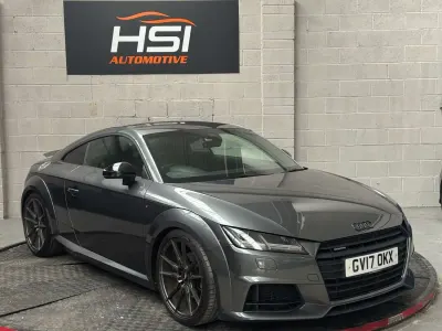 Begagnad Audi TT Black Edition 2017 Grå Sportkupé