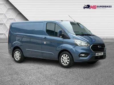 Begagnad Ford Transit Custom Limited 2018 Blå Van