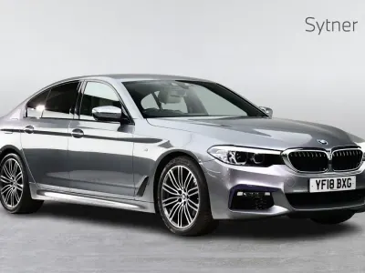 Used BMW 520 M Sport 181 HP (133 kW) 2018 Blue