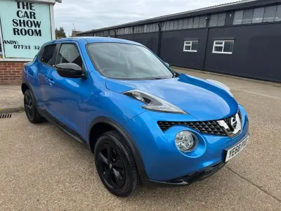 Używany Nissan Juke 112 KM (82 kW) 2018 Niebieski SUV