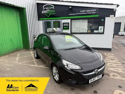 Used Vauxhall Corsa 75 HP (55 kW) 2017 Black Hatchback