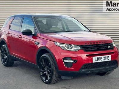used Land Rover Discovery Sport Diesel Sw 2.0 TD4 180 HSE Black 5dr Auto