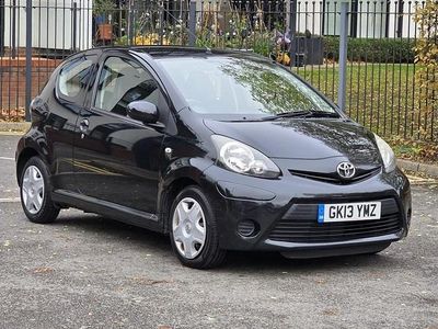 Black Used 2013 Toyota Aygo Hatchback | £1,950 (Fair price)