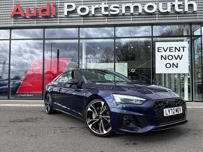Used Audi A5 Black Edition 261 HP (191 kW) 2023 Blue Coupe