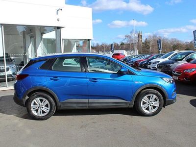 Used Vauxhall Grandland X 130 HP (95 kW) 2020 Topaz blue SUV