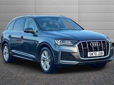 Used Audi Q7 S-Line 286 HP (210 kW) 2020 Daytona grey SUV