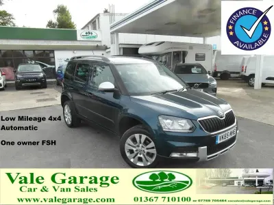 Used Skoda Yeti Outdoor SE L 2015 Blue SUV