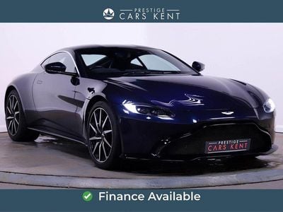 Used Aston Martin V8 Vantage 510 HP (375 kW) 2019 Blue Coupe