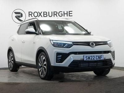 White Used 2022 Ssangyong (KGM) Tivoli SUV | £11,299 (Good price)
