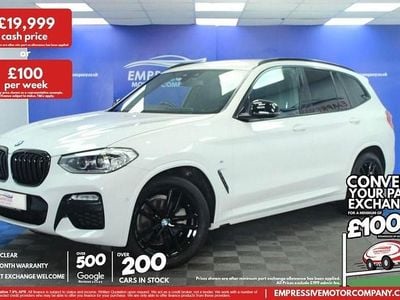 Used BMW X3 M Sport 190 HP (139 kW) 2018 White SUV