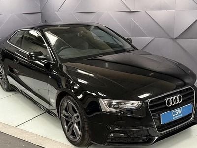Used Audi A5 S-Line 177 HP (130 kW) 2015 Black Coupe