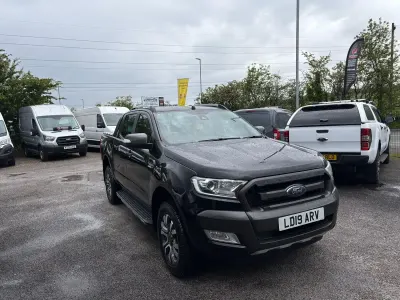 Used Ford Ranger Wildtrack 200 HP (147 kW) 2019 Black Pickup