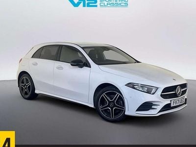 Used Mercedes A250 AMG Line Premium 218 HP (160 kW) 2021 White Hatchback