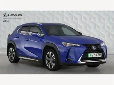 Used Lexus UX 300e 150 kW (204 HP) 2021 Blue SUV