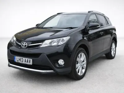 Usado Toyota RAV4 150 CV (110 kW) 2013 Negro SUV