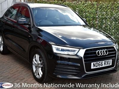 used Audi Q3 2.0TDi S LINE NAV 5 DOOR 6 SPEED 150 BHP