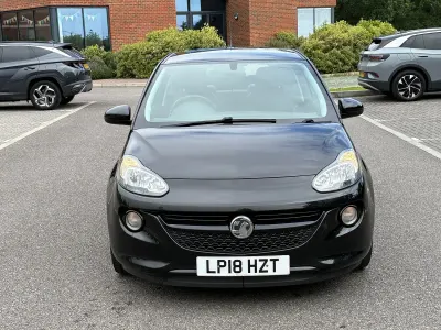 Used Vauxhall Adam S 70 HP (51 kW) 2018 Black Hatchback