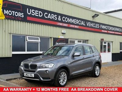 Used BMW X3 Advantage 184 HP (135 kW) 2012 Grey SUV