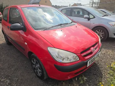 Used Hyundai Getz SE 62 HP (45 kW) 2006 Red Hatchback