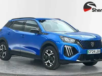 Used Peugeot e-2008 Allure 100 kW (136 HP) 2024 Blue SUV