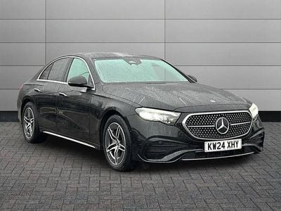 Black Used 2024 Mercedes E200 AMG line Sedan | £37,150 (Expensive)