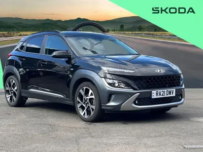 Second-hand Hyundai Kona Premium 120 CP (88 kW) 2021 Negru SUV