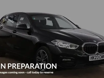 Used BMW 118 Sport Line 136 HP (100 kW) 2023 Black Hatchback