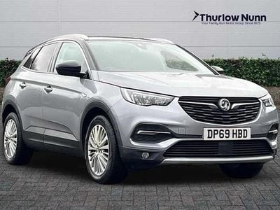Used Vauxhall Grandland X Business Edition 130 HP (95 kW) 2020 Quartz grey SUV