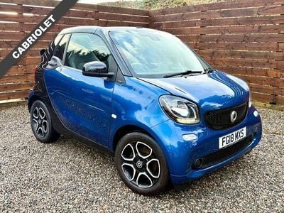 Black Used 2018 Smart ForTwo Cabrio Premium Cabriolet | £6,695 (Fair price)
