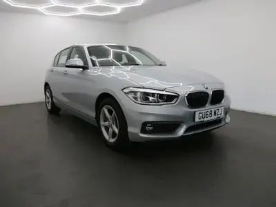 Used BMW 116 116 HP (85 kW) 2018 Silver Hatchback
