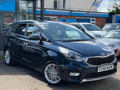 Used Kia Carens 139 HP (102 kW) 2018 Blue MPV
