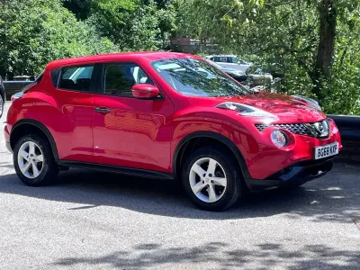 Used Nissan Juke Visia 112 HP (82 kW) 2018 Red SUV