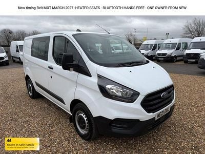 Used Ford Transit Custom 105 HP (77 kW) 2021 White Van