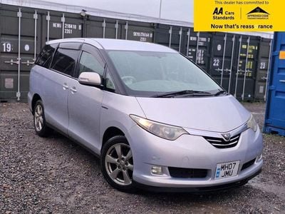 Used Toyota Estima Hybrid 2007 Silver MPV