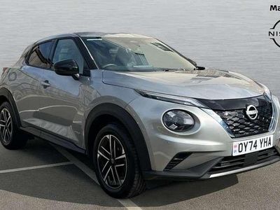 Silver Used 2024 Nissan Juke N-Connecta SUV | £18,641 (Fair price)
