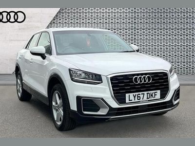 Used Audi Q2 Sport 116 HP (85 kW) 2017 Ibis white SUV