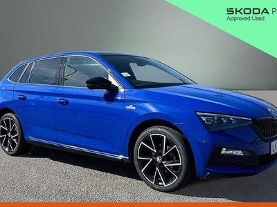 Used Skoda Scala Monte Carlo 150 HP (110 kW) 2023 Blue Hatchback
