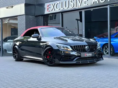 Used Mercedes C63 AMG Premium Plus 510 HP (375 kW) 2019 Black Cabriolet
