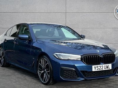 Used BMW 520 M Sport 190 HP (139 kW) 2022 Blue Sedan