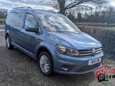 Used VW Caddy Maxi Life Life 102 HP (75 kW) 2019 Metallic blue MPV