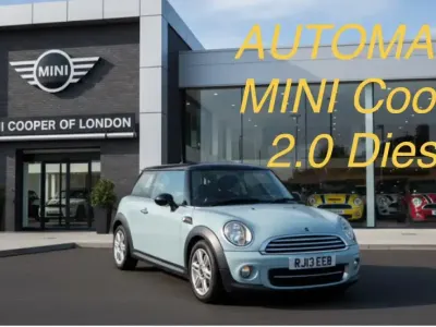 Używany Mini Cooper D Hatch 2013 Niebieski Hatchback